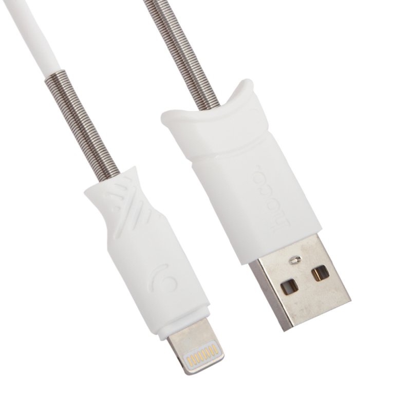 фото USB кабель Hoco X24 Piscec Apple 1 м, 0L-00038946, белый