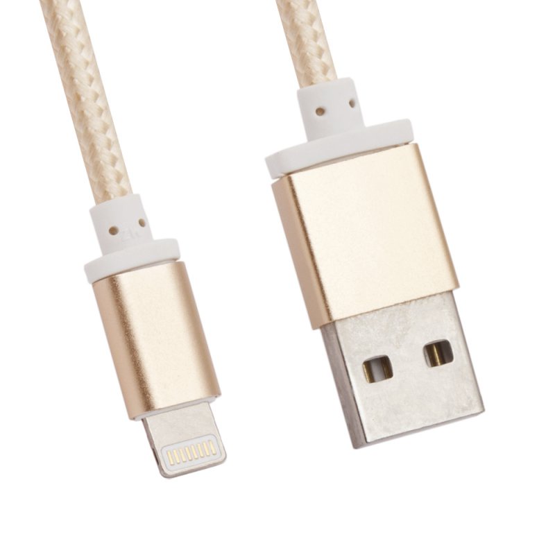 фото USB кабель Liberty Project Apple 8 pin, 0L-00027324, золотой