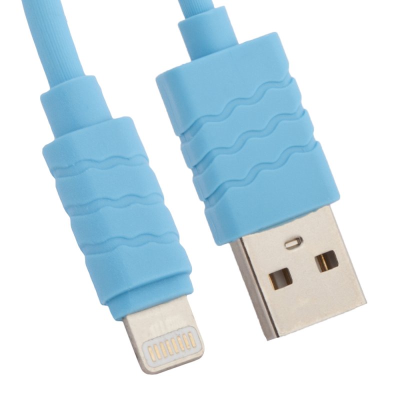 USB кабель Liberty Project для Apple iPhone/iPad 8 pin 1 м, 0L-00002541, синий USB кабель Liberty Project для Apple iPhone/iPad 8 pin 1 м, 0L-00002541, синий