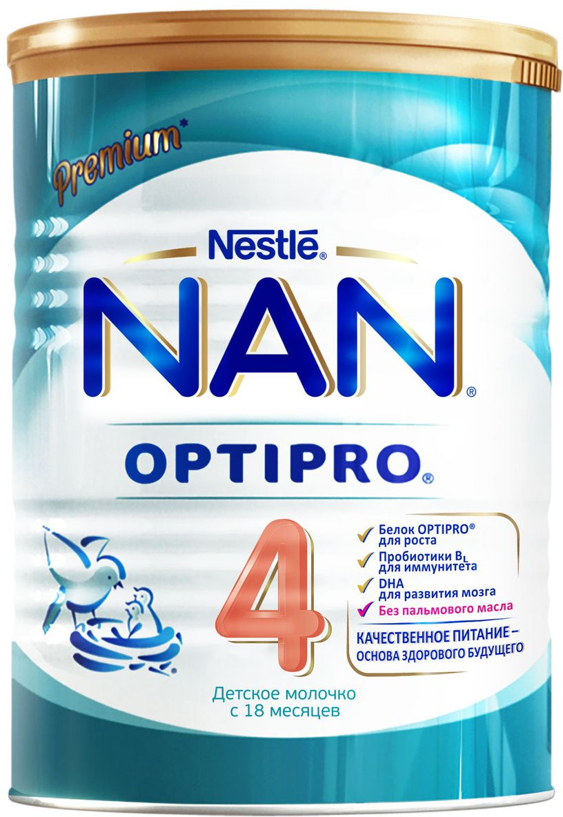 фото NAN 4 OPTIPRO молочко, с 18 месяцев, 400 г