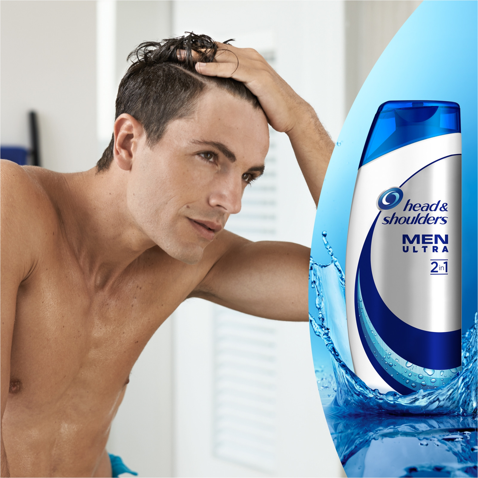 фото Шампунь и бальзам ополаскиватель Head&Shoulders против перхоти 2в1 "Комплексный уход", 200 мл