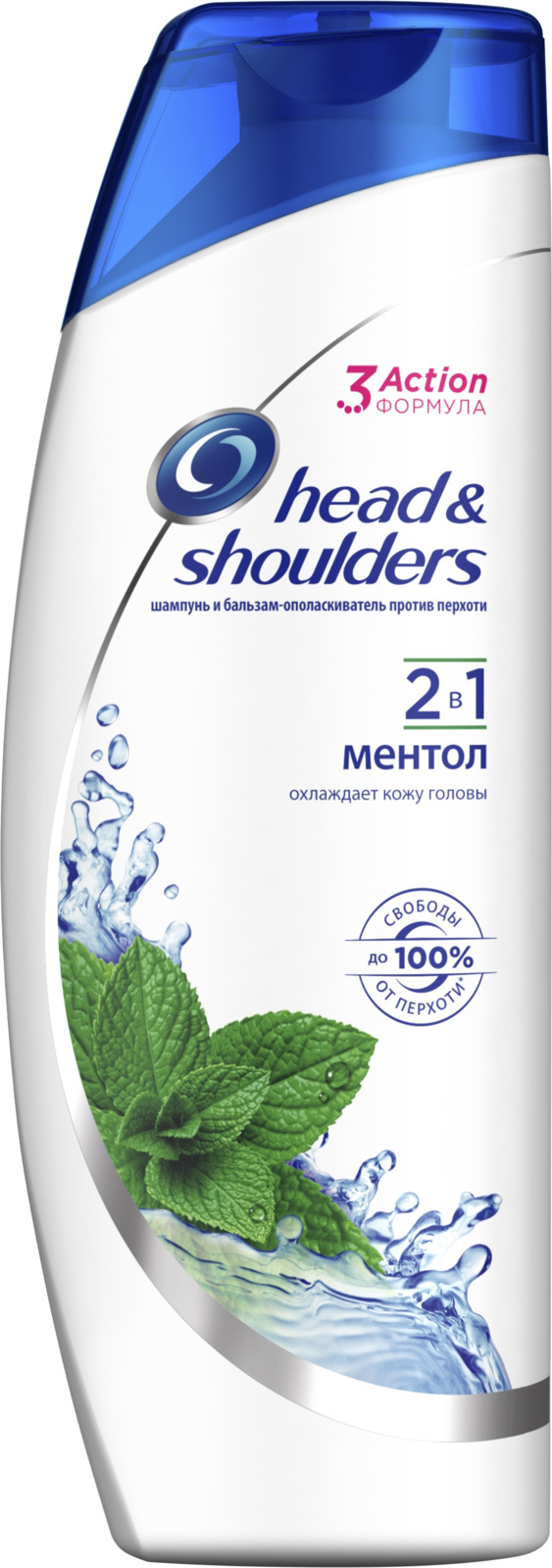 фото Шампунь и бальзам-ополаскиватель Head&Shoulders, против перхоти 2в1 "Ментол", 400 мл