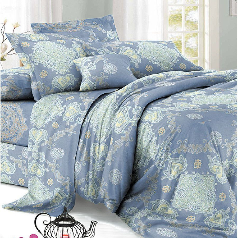 фото Комплект постельного белья Letto, евро, наволочки 70х70, PS116-6 Letto home textile