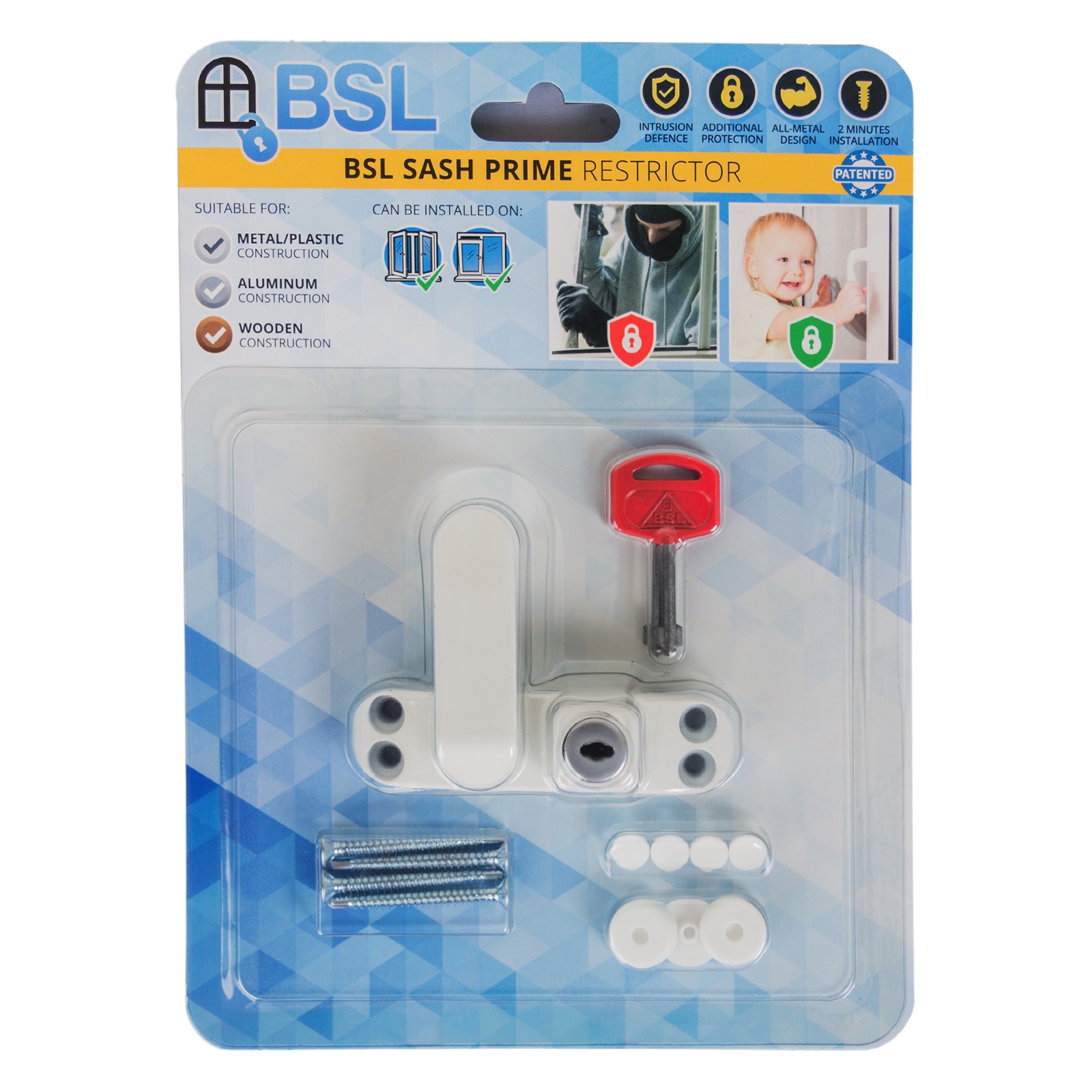 фото Защитный замок BabySafetyLock BSL Sash Prime