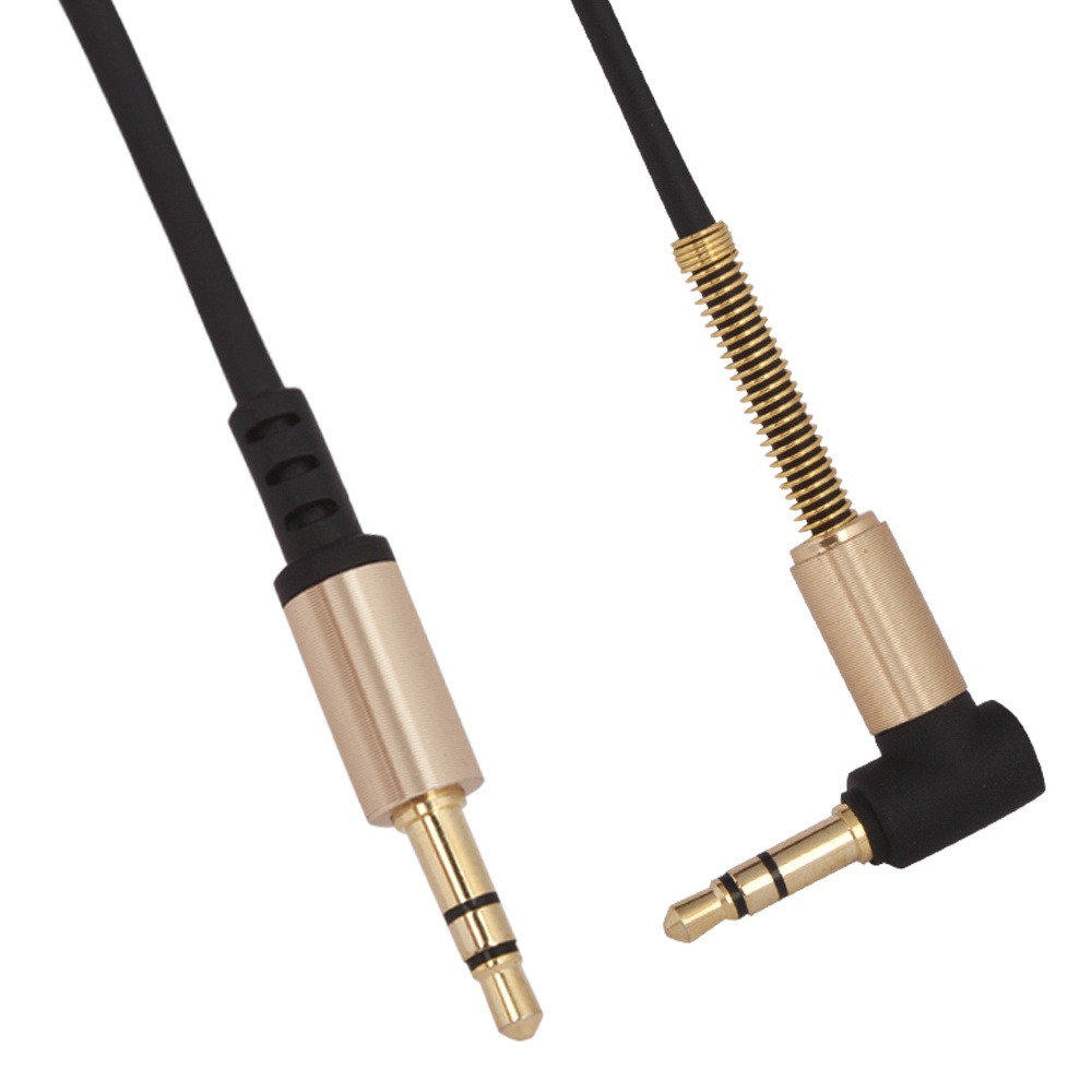 фото Аудиокабель HOCO UPA02 AUX Spring Audio Cable, 0L-00038977, Black