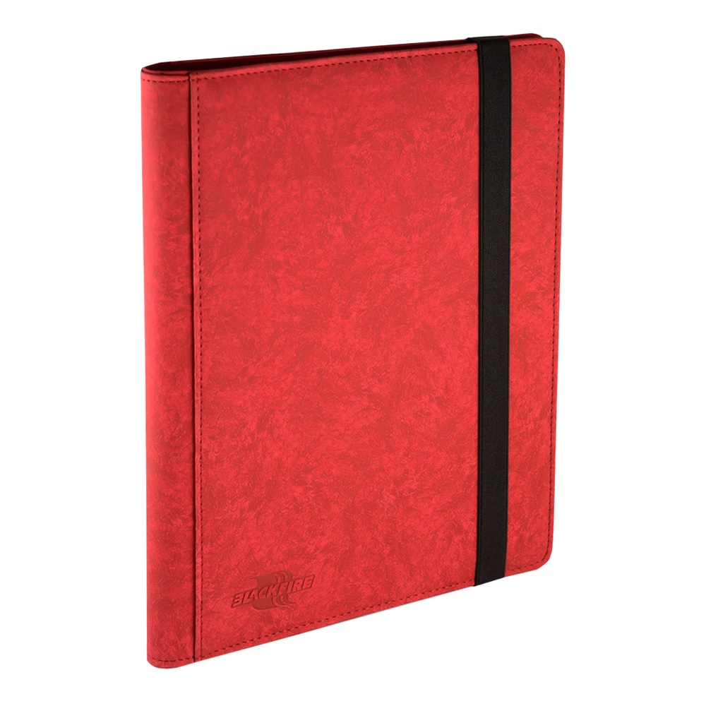 Альбом для хранения коллекрионных карт Black Fire 9-Pocket Premium Album, BA0903, красный