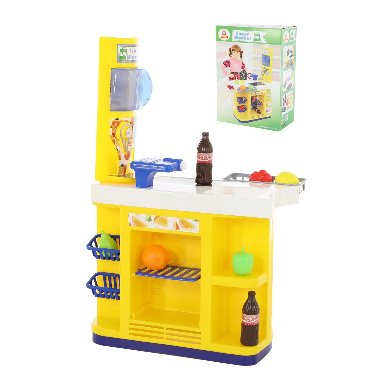 Набор <b>Palau Toys</b> "<b>Супермаркет</b>-макси" 69757_PLS, желтый ...