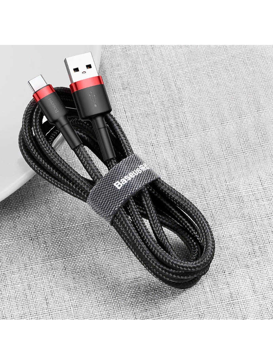 фото Кабель AUKEY USB 3.1 GEN1 USB-C to USB Cable, red,1.2M красный