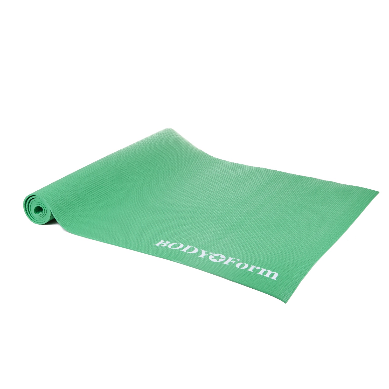 Мат BodyForm Коврик гимнастический BF-YM01 173*61*0,4 см., BF-YM01-01, зеленый