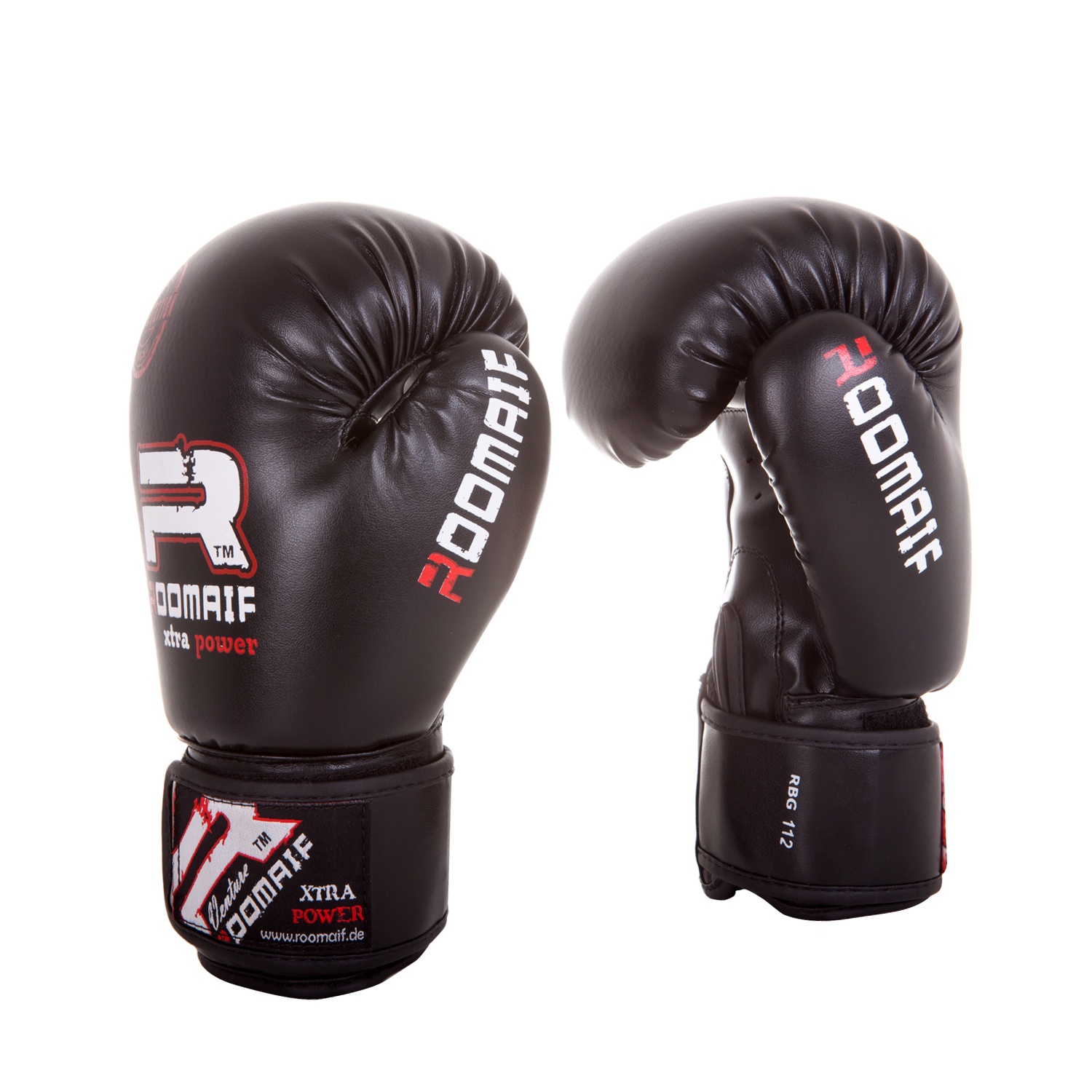 Боксерские перчатки Roomaif RBG-112 Dx Black, RBG-112-01, черный