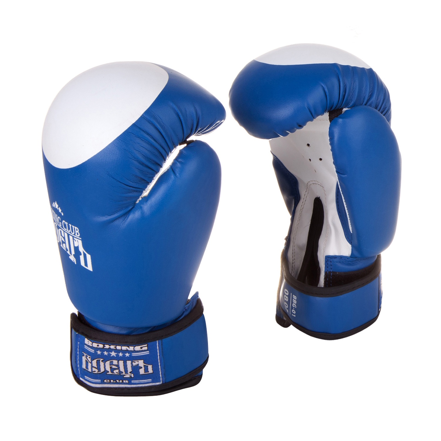 Боксерские перчатки БоецЪ BBG-01 Синие, BBG-01-02, синий