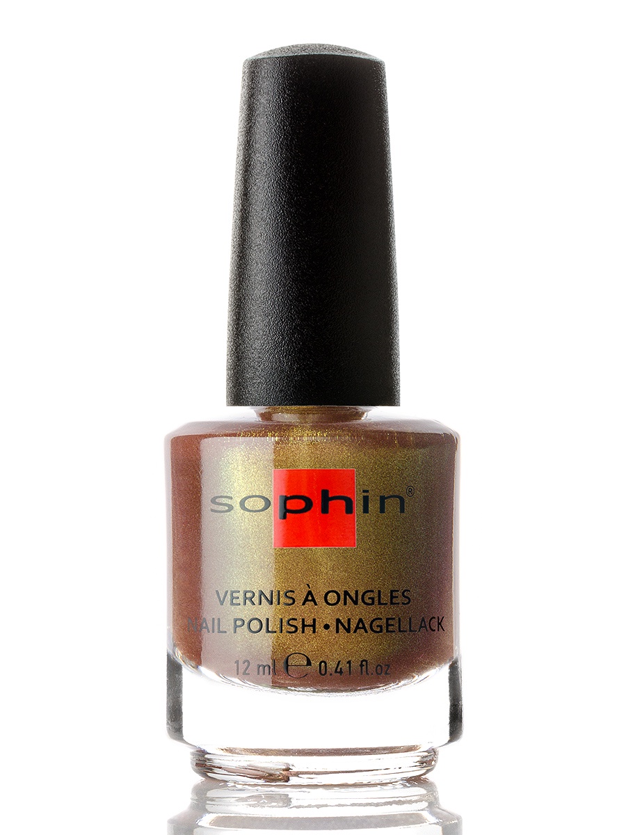 Лак Sophin для ногтей, оттенок 0386, оливковый, 12 мл