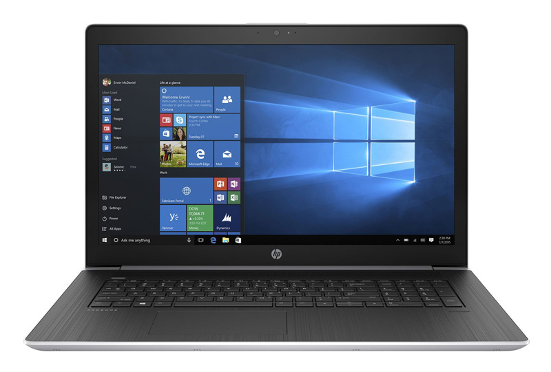 фото Ноутбук HP ProBook 470 G5, 2XZ78ES, 17.3", серебристый