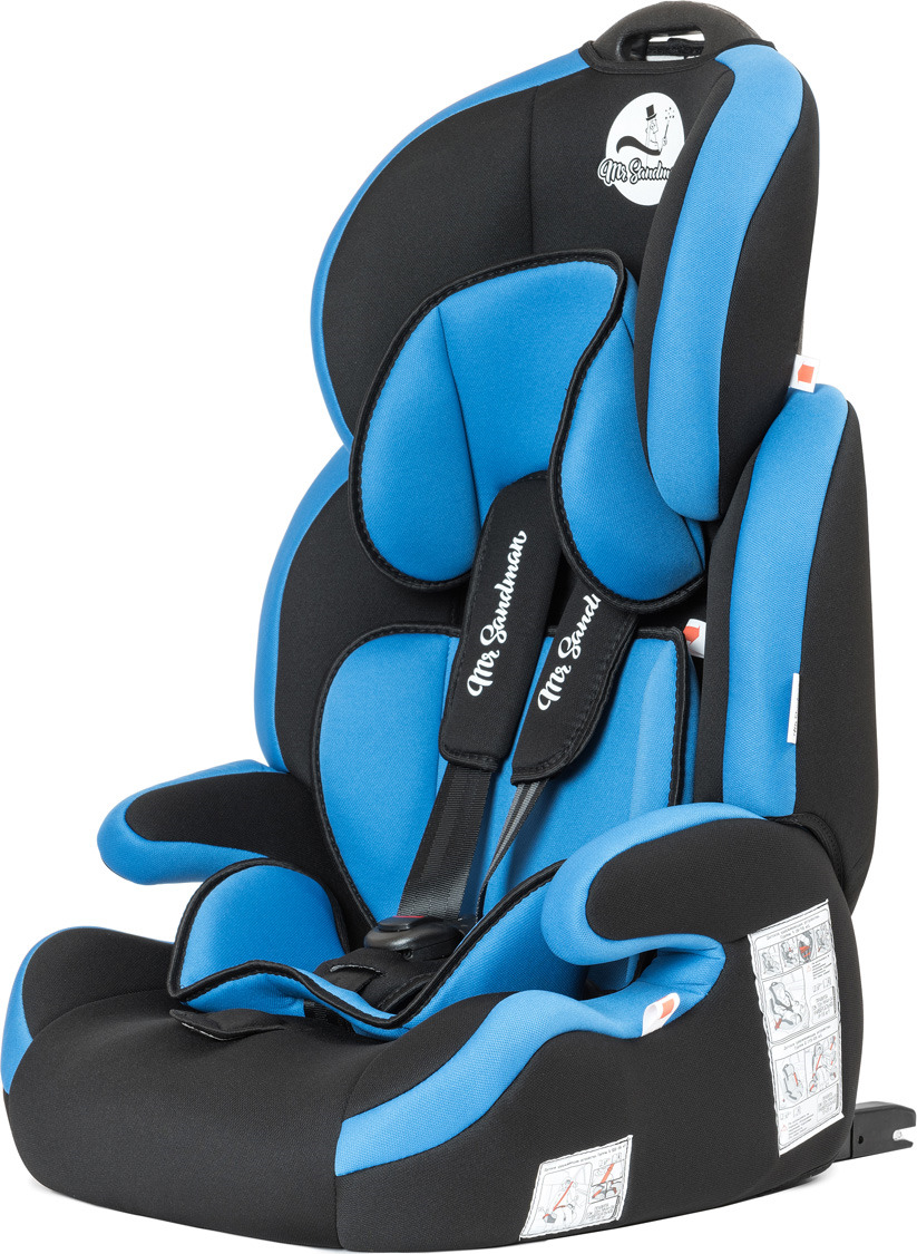 фото Автокресло Mr Sandman Voyager Isofix, KRES1026, от 9 до 36 кг, черный, синий