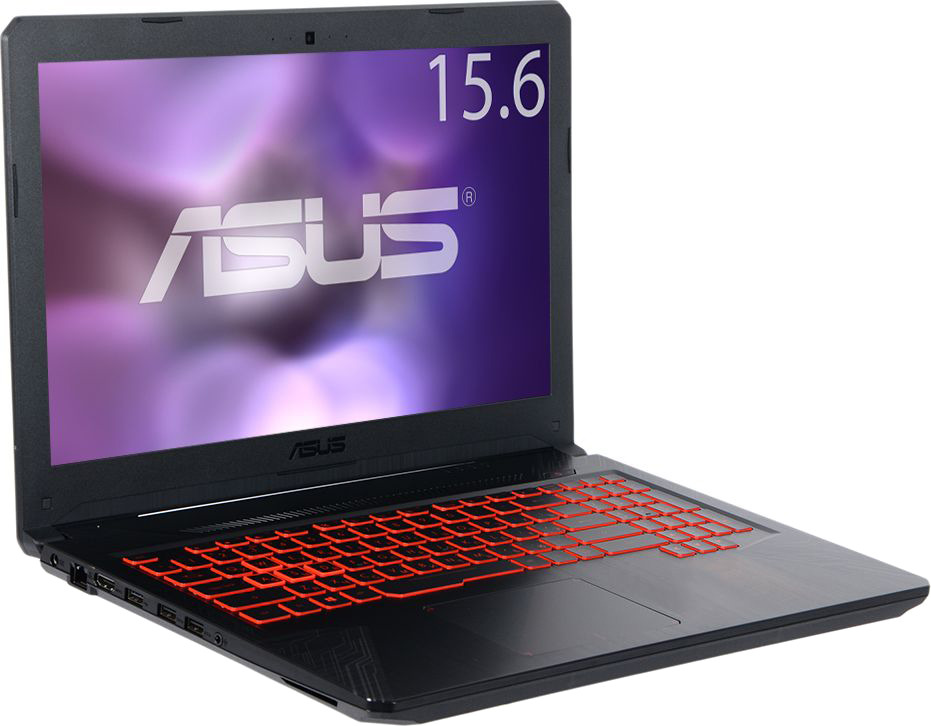 фото Игровой ноутбук ASUS TUF Gaming FX504GE, 90NR00I2-M04210, 15.6", черный