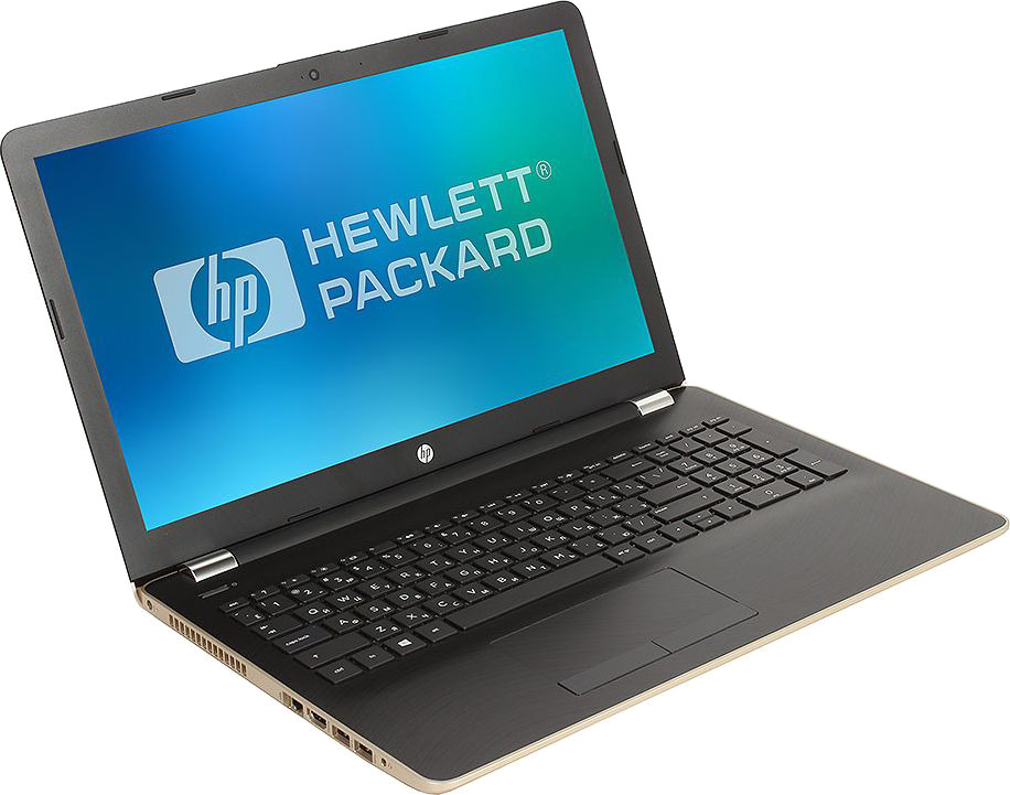 фото Ноутбук HP 15-bw582ur, 2QE22EA, 15.6", золотой