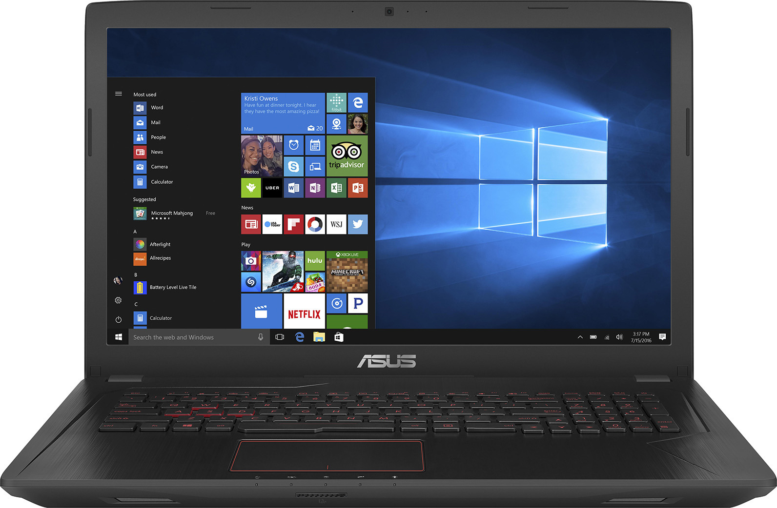 фото Ноутбук ASUS D540YA-DM790D AMD E2-6110 (1.5)/4G/1T/15.6" FHD AG/Int:AMD Radeon R2/noODD/BT/DOS Black