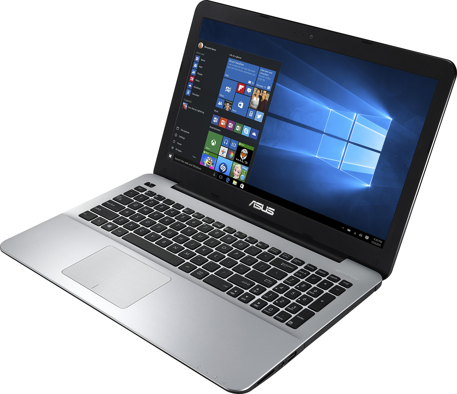 фото Ноутбук ASUS X555BP, 90NB0D32-M04190, 15,6", черный