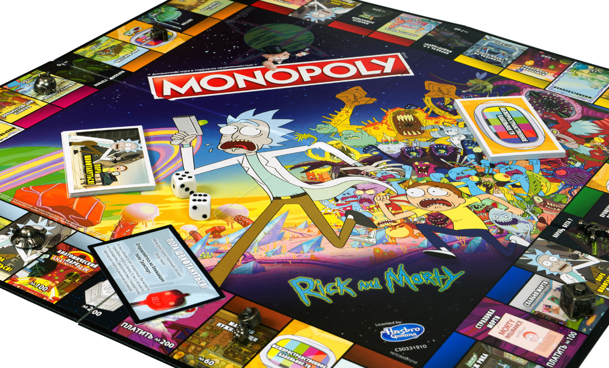 фото Настольная игра Monopoly "Рик и Морти", 503386