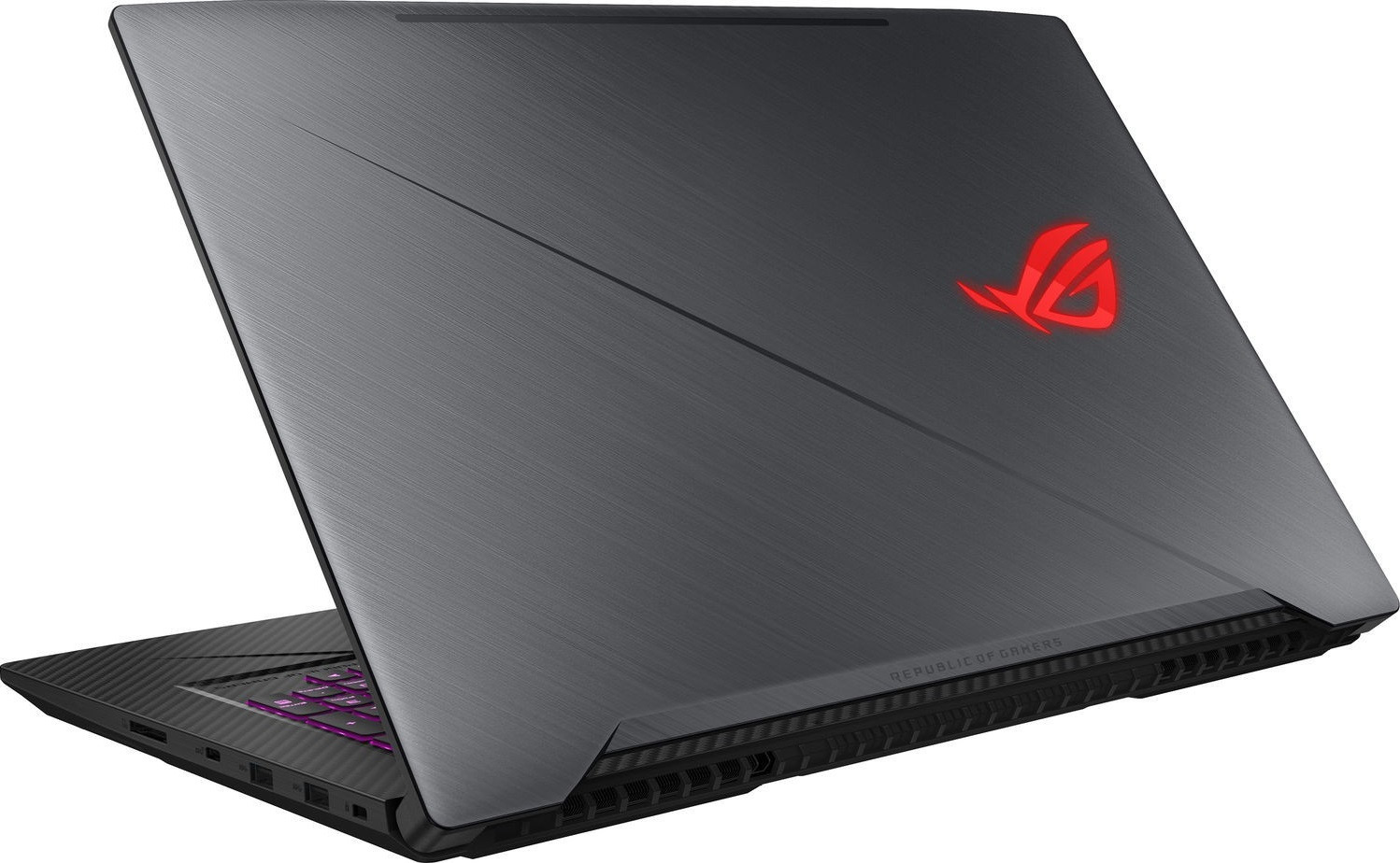 фото 17.3" Игровой ноутбук ASUS ROG Strix SCAR GL703GM 90NR00G1-M04100, серый металлик