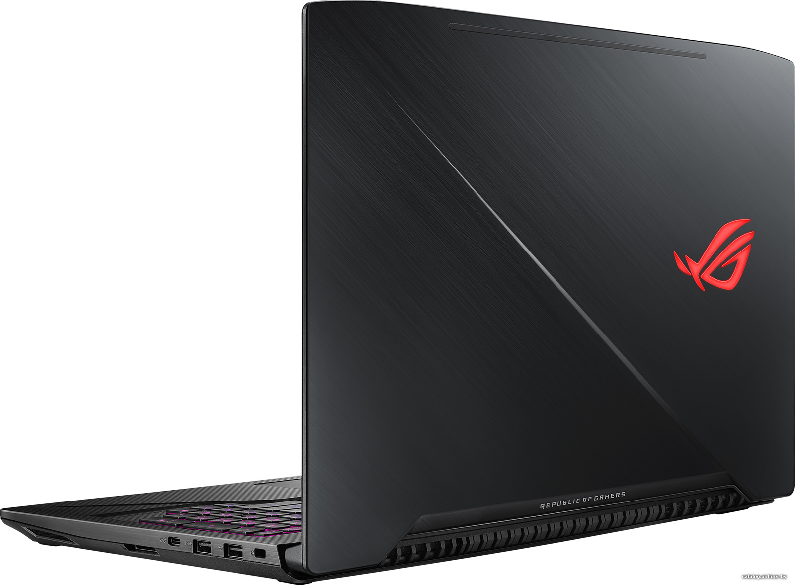 фото 15.6" Игровой ноутбук ASUS ROG Strix SCAR GL503GE 90NR0081-M05050, серый металлик