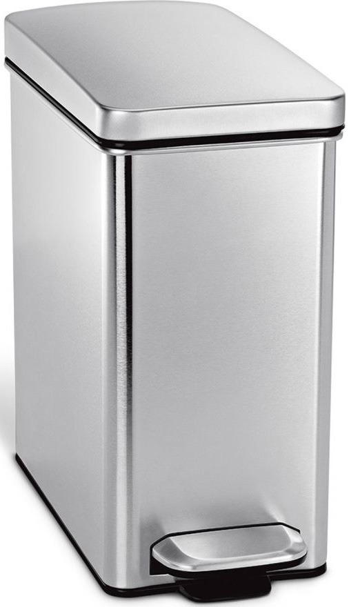 фото Мусорный бак Simplehuman, CW1898CB-SH, с педалью, 10 л