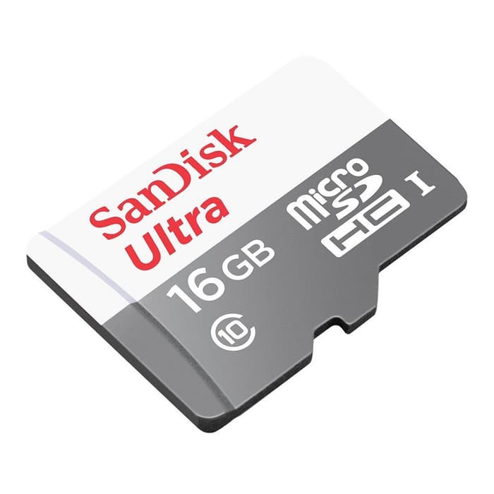 фото Карта памяти SanDisk MicroSD 16GB Class 10 Ultra (80 Mb/s) без адаптера