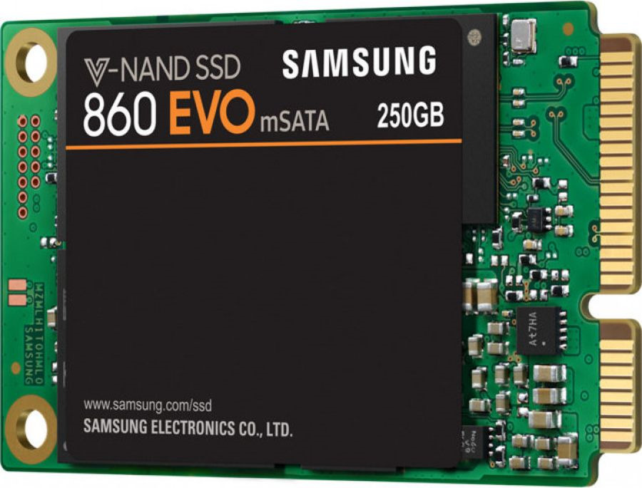 фото SSD диск Samsung 860 EVO mSATA, 250 ГБ