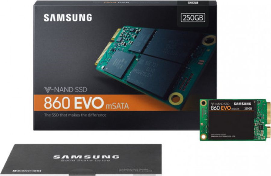 фото SSD диск Samsung 860 EVO mSATA, 250 ГБ