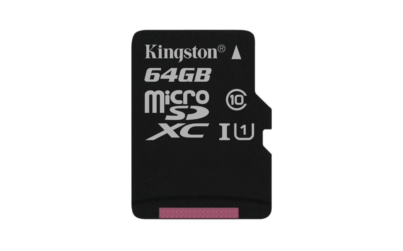 фото Карта памяти 64GB Kingston Class 10 Canvas Select UHS-I U1 (80 Mb/s) без адаптера