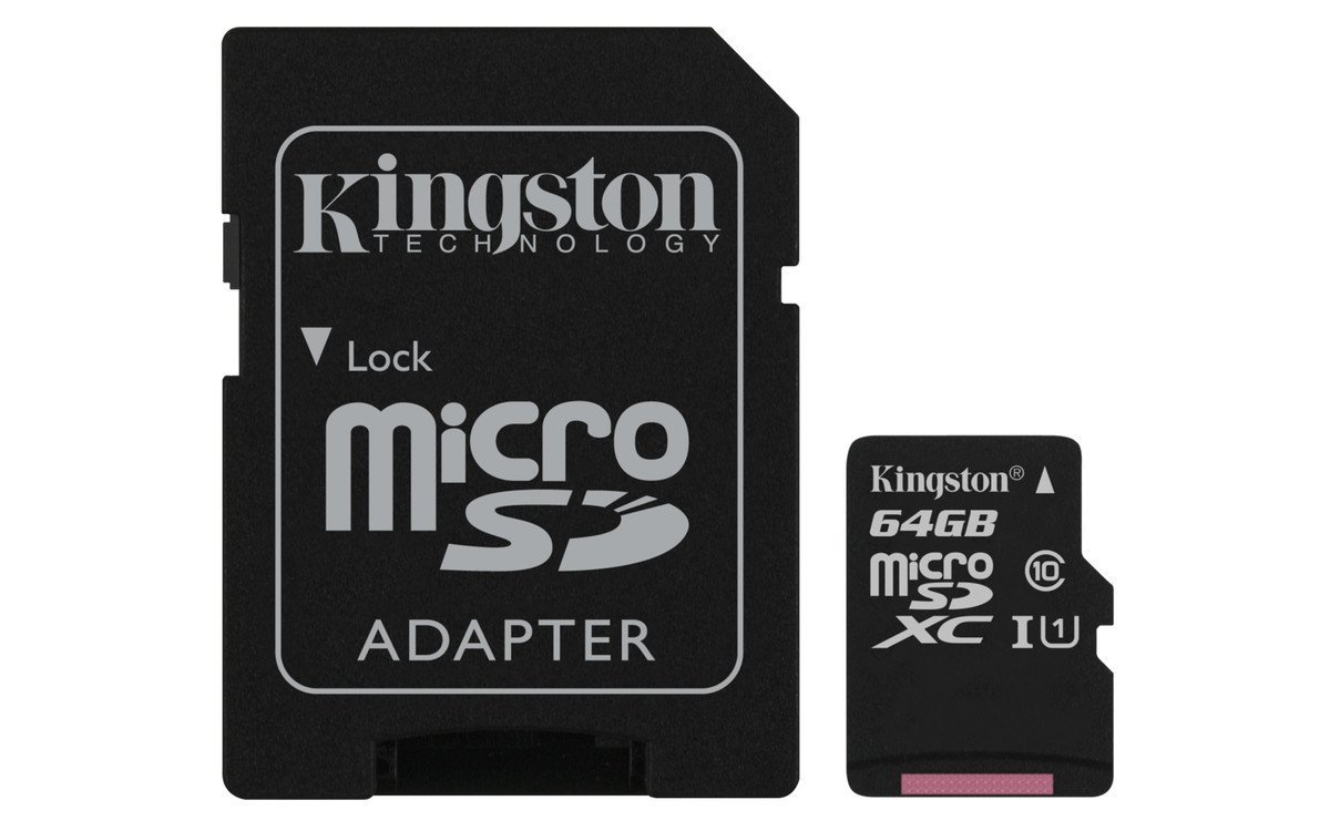 фото Карта памяти Kingston MicroSD 32GB Class 10 Canvas Select UHS-I U1 (80 Mb/s) + SD адаптер