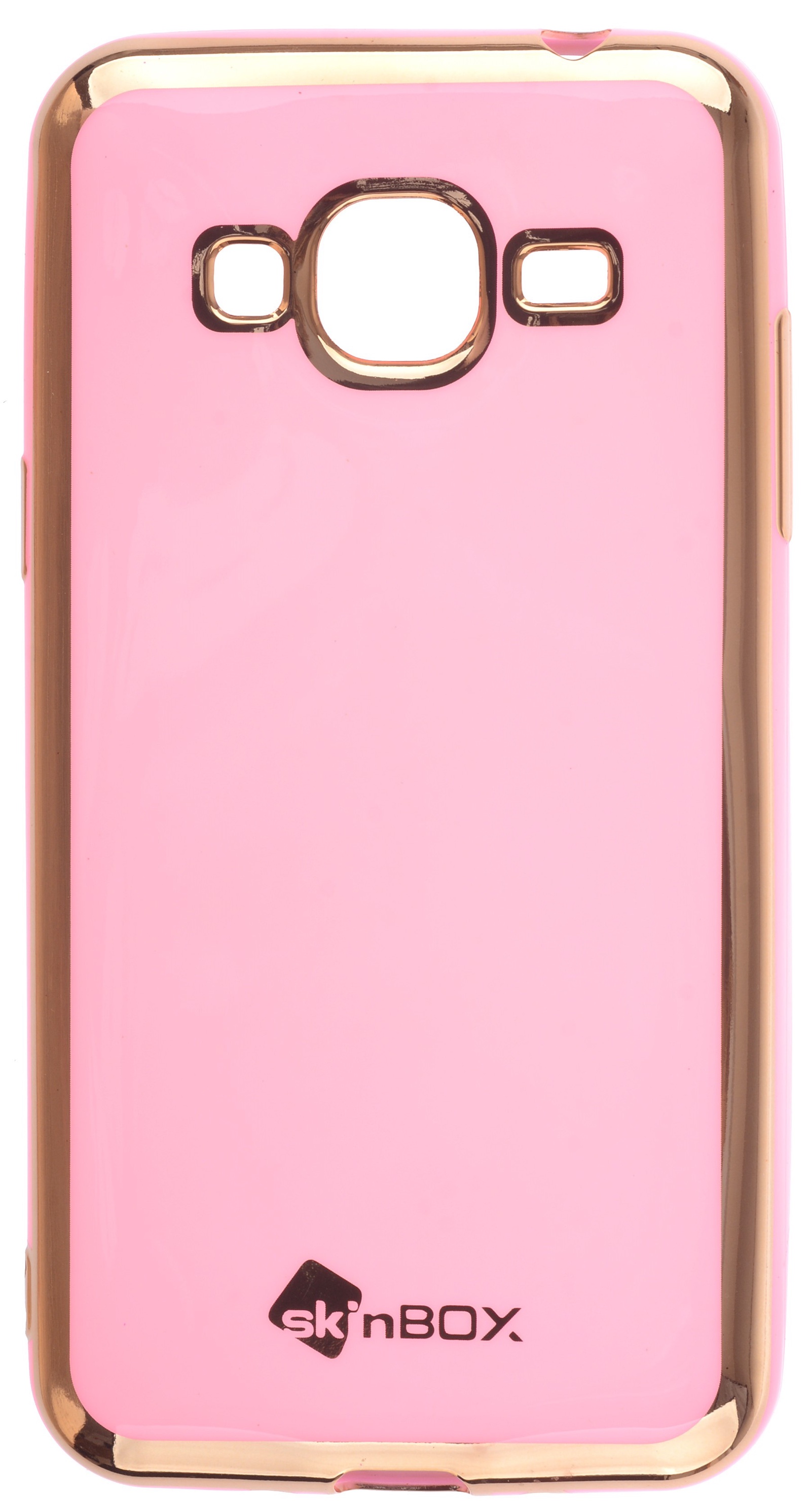 фото Накладка Skinbox slim silicone color для Samsung Galaxy J3 (2016), 2000000135519, пудра