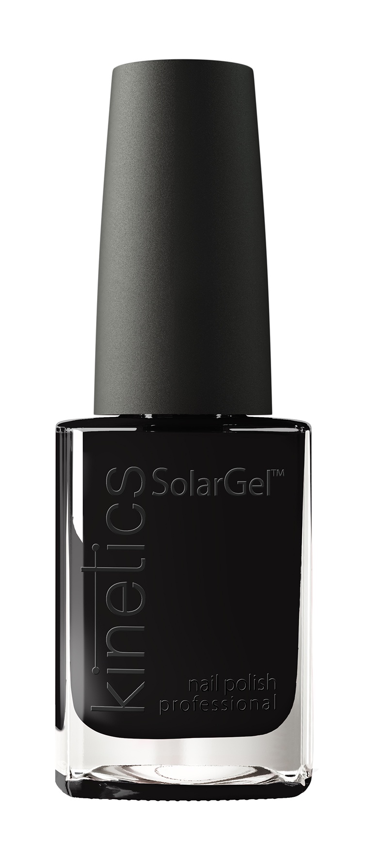 фото Лак для ногтей Kinetics SolarGel Polish 15 мл, профессиональный, тон 188 Jet Black