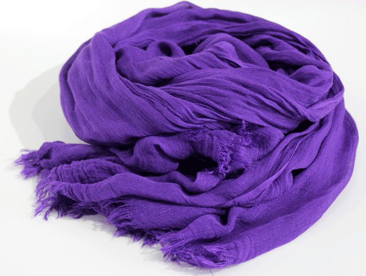Лиловый шарф