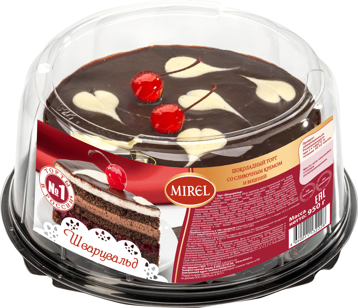 Торт Мирель ягодный мусс