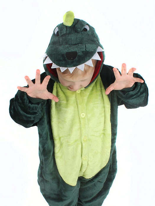 фото Кигуруми детский TipTop "Динозавр", 4605180031897, зеленый, размер 120