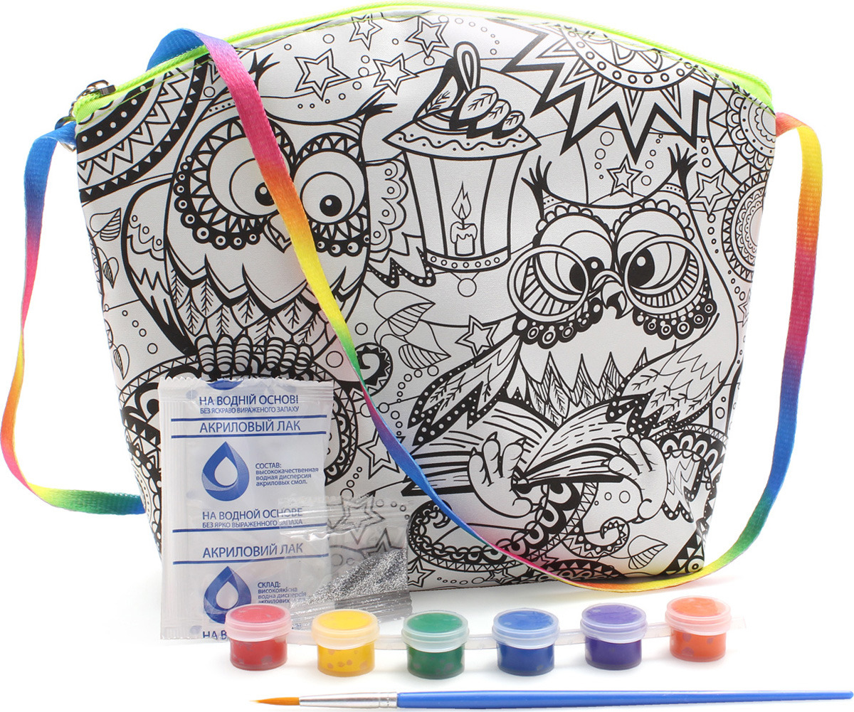 Danko Toys сумка-раскраска my Color Bag Совы