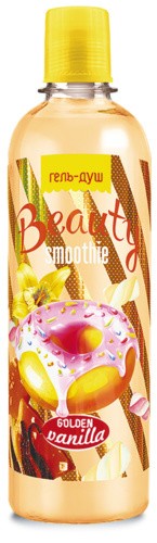 фото Гель для душа Beauty Smoothie Golden vanilla 350г/Фабрика Ромакс/12/М