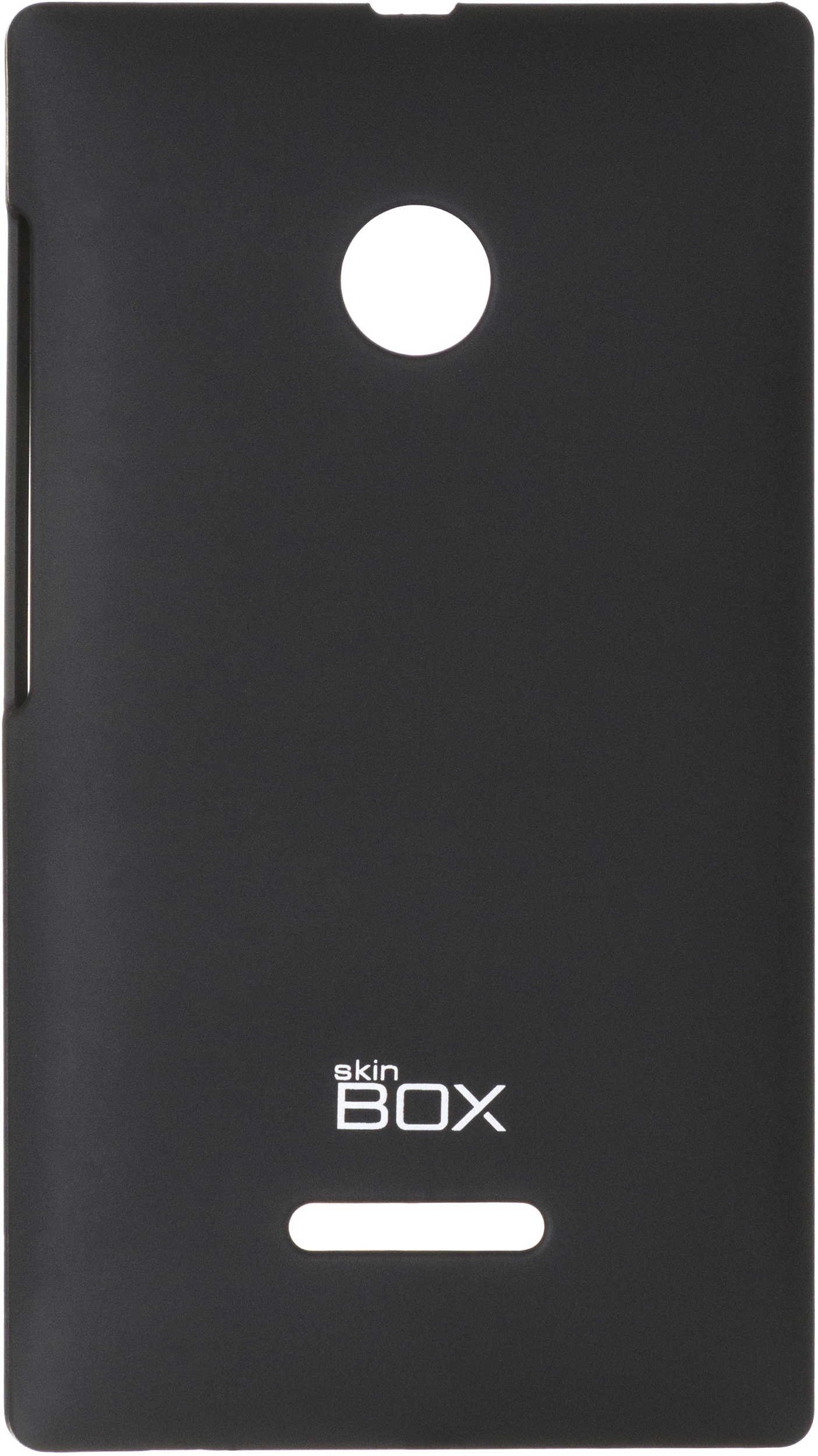 Накладка skinBOX для Microsoft Lumia 435 черный