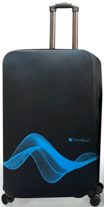 Чехол для чемодана Travel Blue Luggage Cover 596, черный, размер L