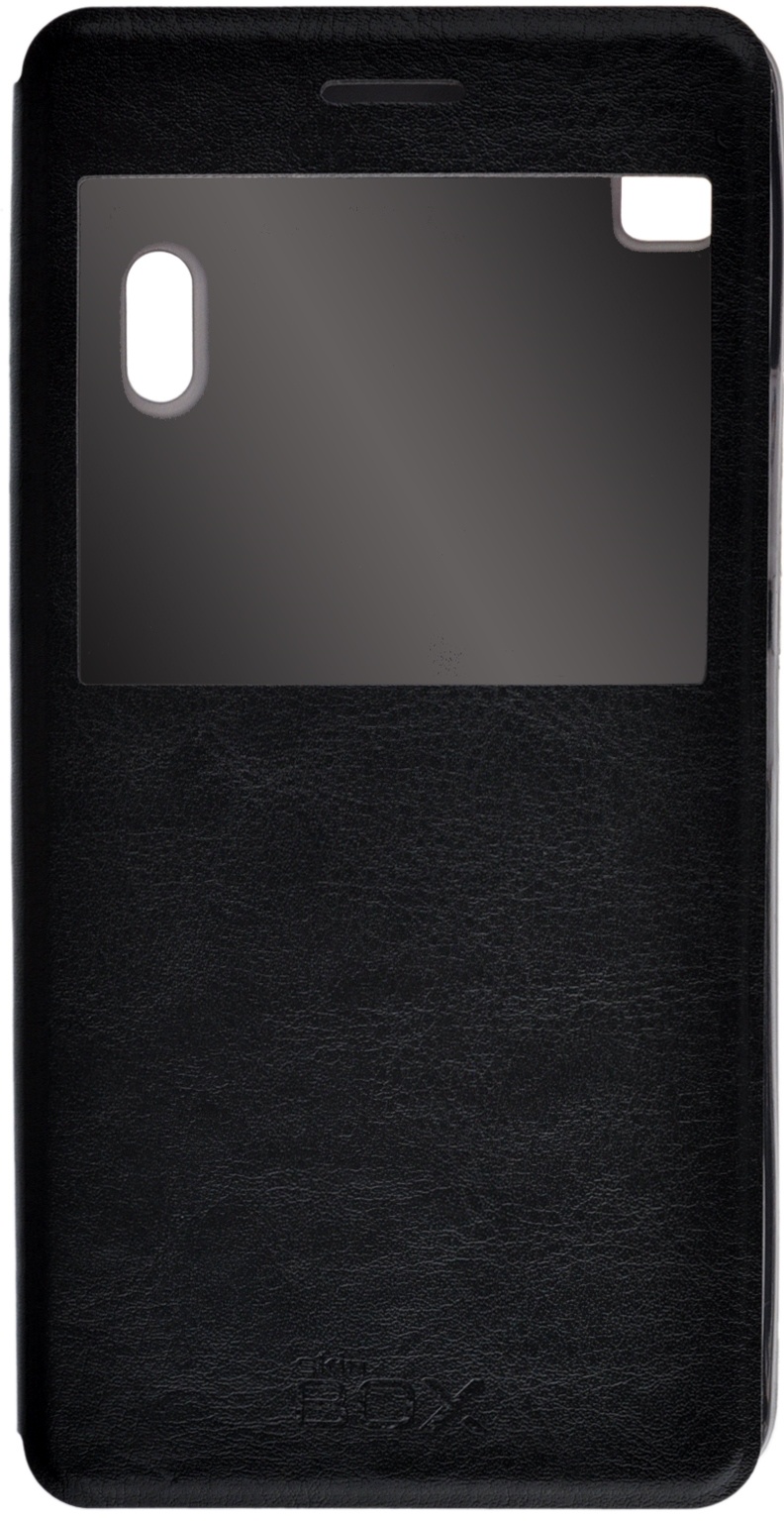 Чехол SkinBox Lux AW для Lenovo A7000, 2000000076843, черный