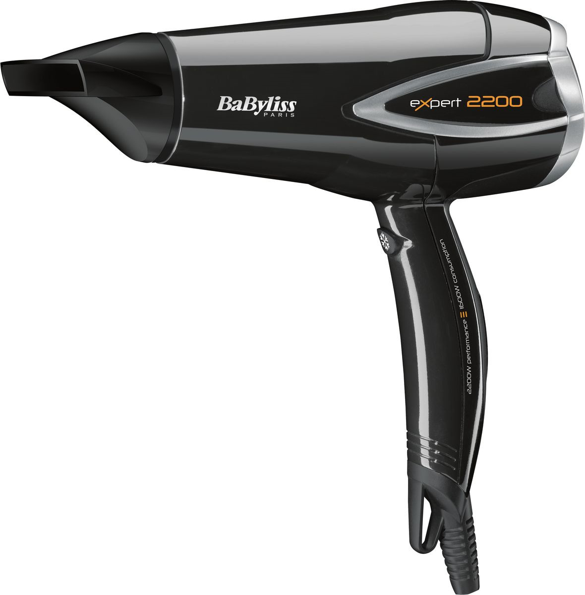 Фен BaByliss, D342E, черный Фен BaByliss, D342E, черный