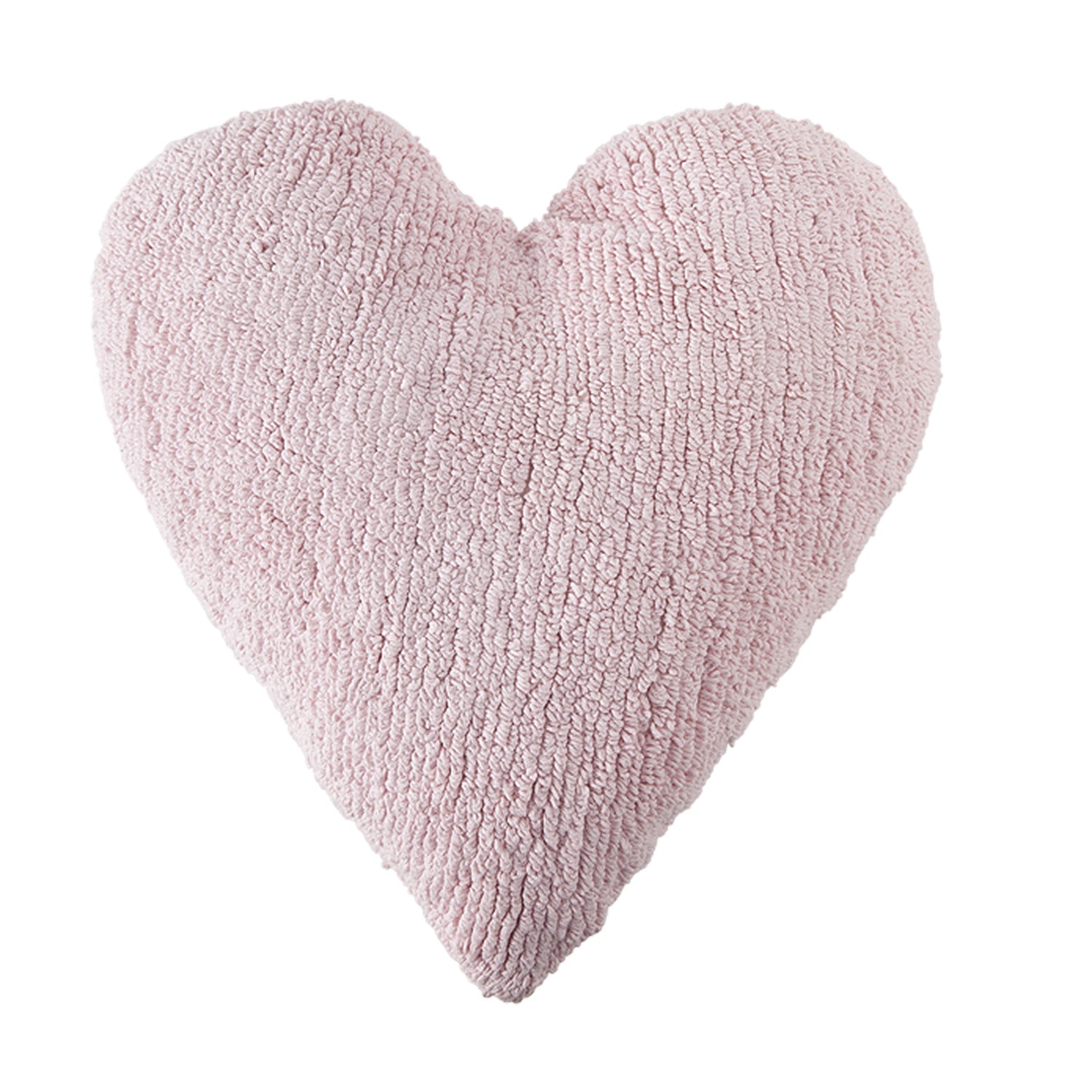 фото Подушка декоративная Lorena Canals "Сердце/Heart", SC-HE-PK, розовый, 50 х 45 см