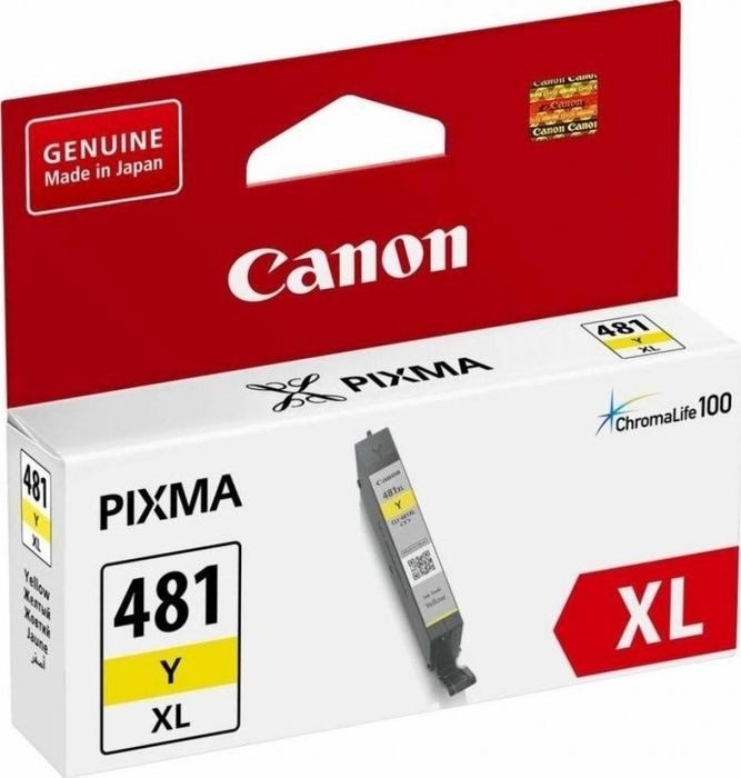 Картридж Canon CLI-481XL для Canon Pixma TS6140/TS8140TS/TS9140/TR7540/TR8540, 1010550, Yellow цена Картридж Canon CLI-481XL для Canon Pixma TS6140/TS8140TS/TS9140/TR7540/TR8540, 1010550, Yellow цены онлайн