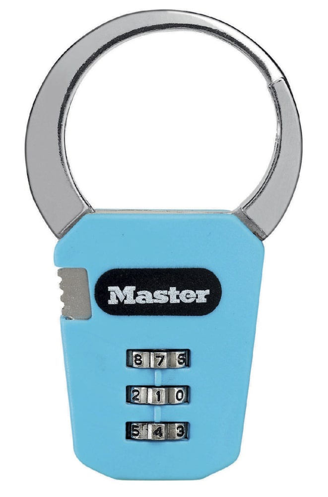 фото Замок MasterLock Карабин с шифром. Кольцо A5/B30/C38/D84 оц.ст. 3ц смен, 1550EURDCOL