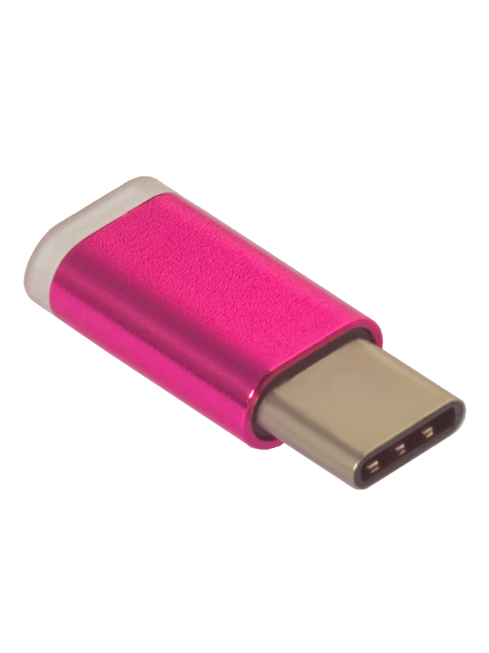 Адаптер-переходник Greenconnect, GCR-UC3U2MF-R, Type C на micro USB 2.0, M/F, розовый Адаптер-переходник Greenconnect, GCR-UC3U2MF-R, Type C на micro USB 2.0, M/F, розовый