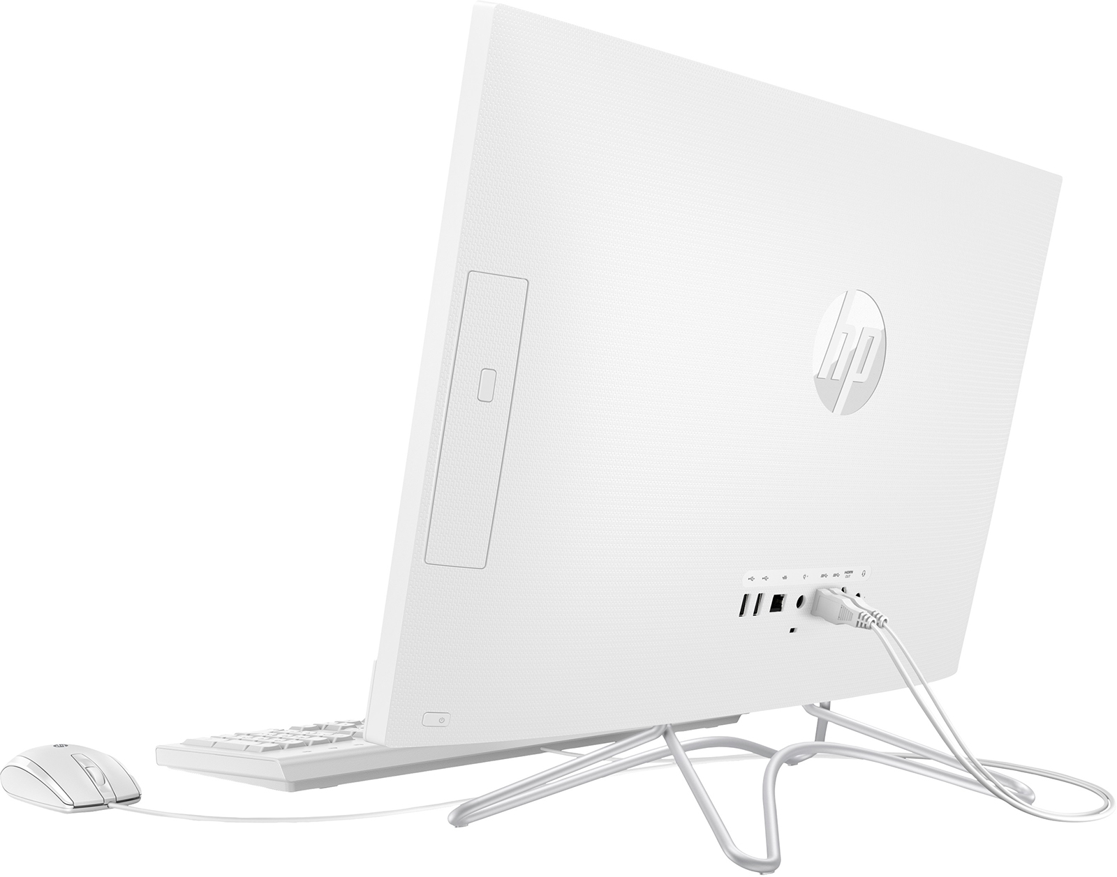 фото Моноблок HP 24-f0015ur, 4GV52EA, 23.8", белый