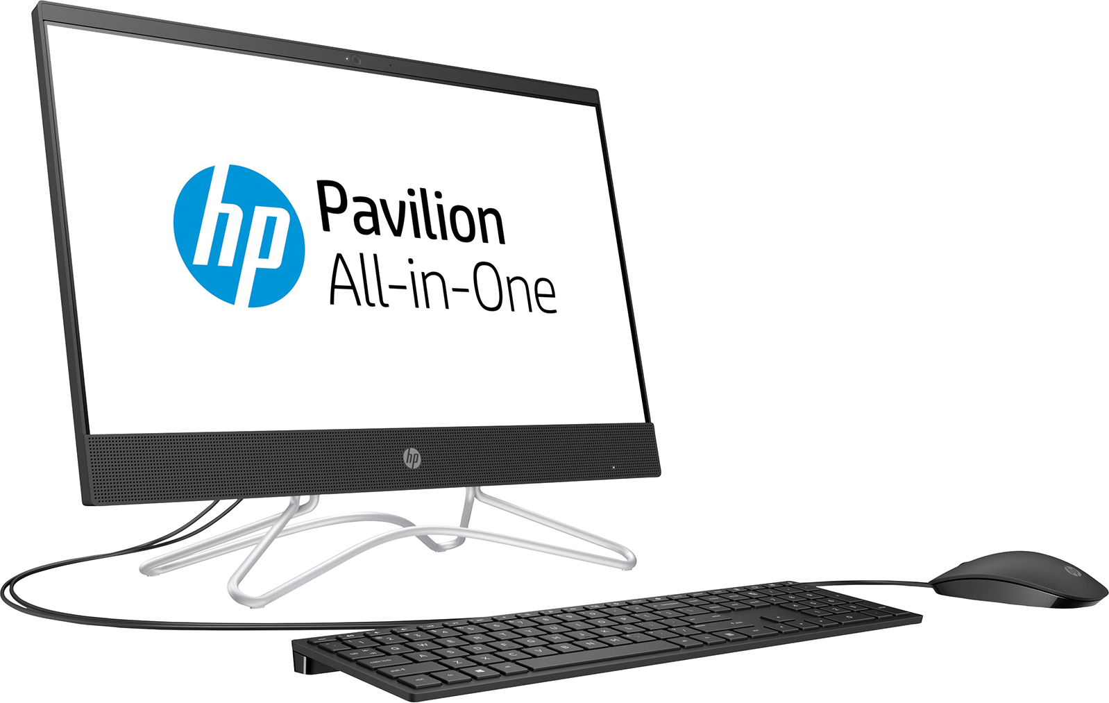 фото Моноблок HP 24-f0031ur, 4GW62EA, 23.8", черный