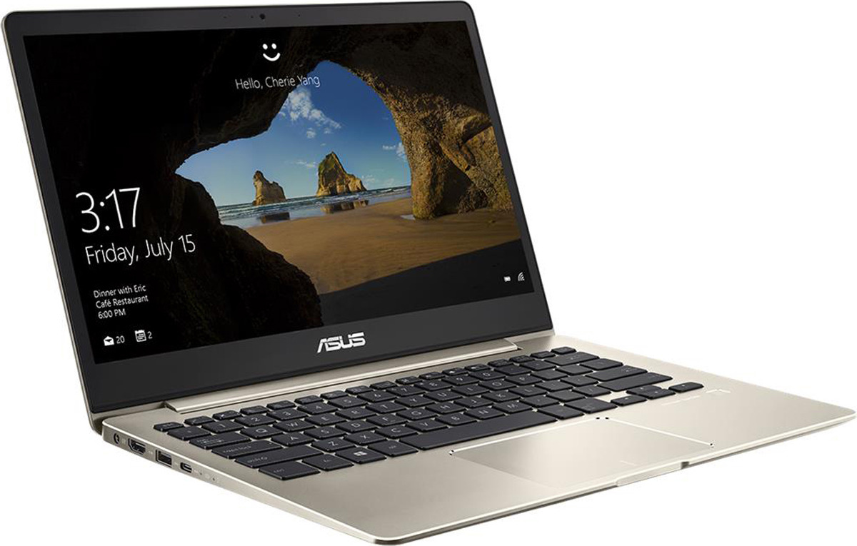 фото Ноутбук ASUS ZenBook 13 UX331UA, 90NB0GZ5-M05130, 13.3", золотой