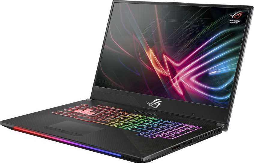 фото 17.3" Игровой ноутбук ASUS ROG Strix SCAR II GL704GM 90NR00N1-M01110, серый